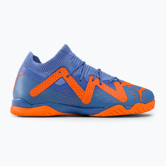 PUMA Future Match IT+Mid JR παιδικά ποδοσφαιρικά παπούτσια μπλε/πορτοκαλί 107198 01 2