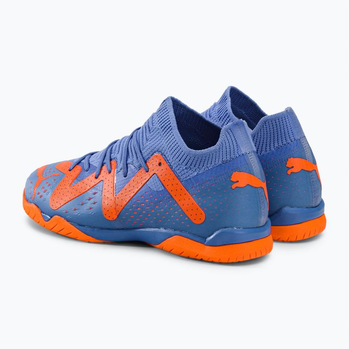 PUMA Future Match IT+Mid JR παιδικά ποδοσφαιρικά παπούτσια μπλε/πορτοκαλί 107198 01 3