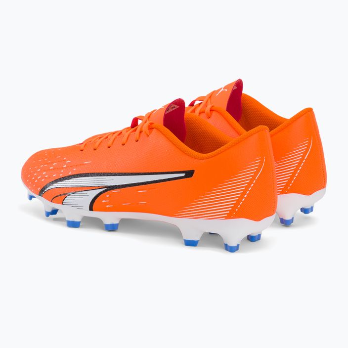 PUMA ανδρικά ποδοσφαιρικά παπούτσια Ultra Play FG/AG πορτοκαλί 107224 01 3