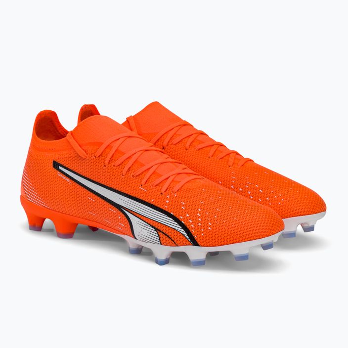 PUMA ανδρικά ποδοσφαιρικά παπούτσια Ultra Match FG/AG πορτοκαλί 107217 01 4