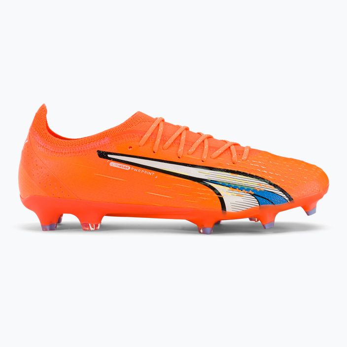 PUMA ανδρικά ποδοσφαιρικά παπούτσια Ultra Ultimate FG/AG πορτοκαλί 107163 01 2