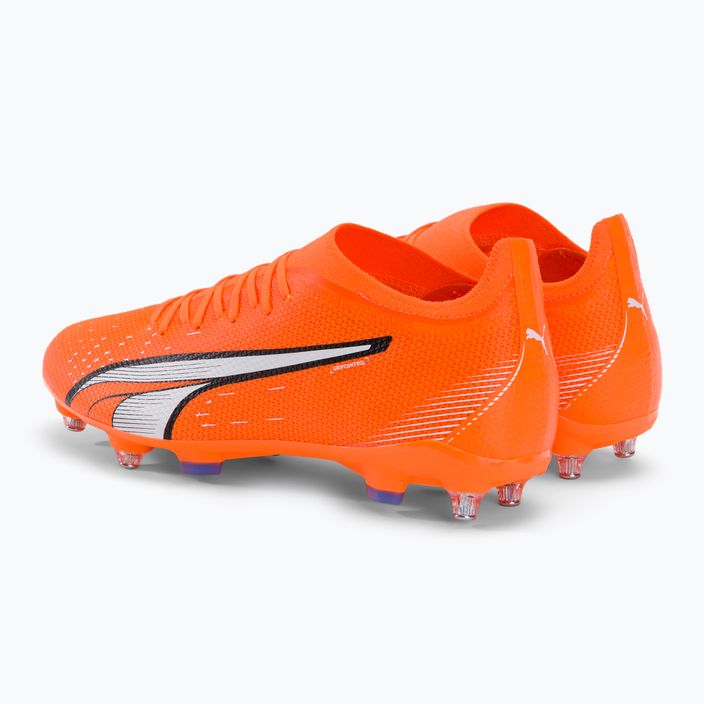 PUMA ανδρικά ποδοσφαιρικά παπούτσια Ultra Match MXSG πορτοκαλί 107216 01 3