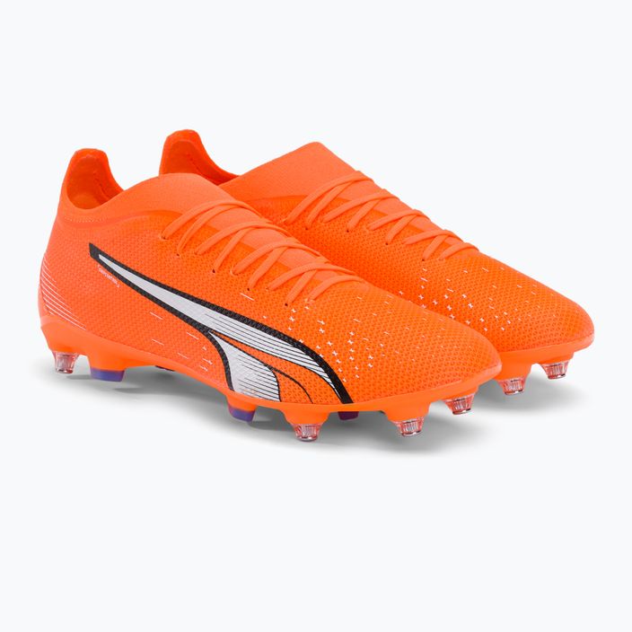 PUMA ανδρικά ποδοσφαιρικά παπούτσια Ultra Match MXSG πορτοκαλί 107216 01 4