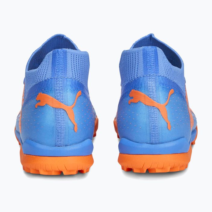 PUMA Future Match TT+Mid JR παιδικά ποδοσφαιρικά παπούτσια μπλε/πορτοκαλί 107197 01 12