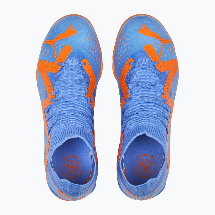 PUMA Future Match TT+Mid JR παιδικά ποδοσφαιρικά παπούτσια μπλε/πορτοκαλί 107197 01 13
