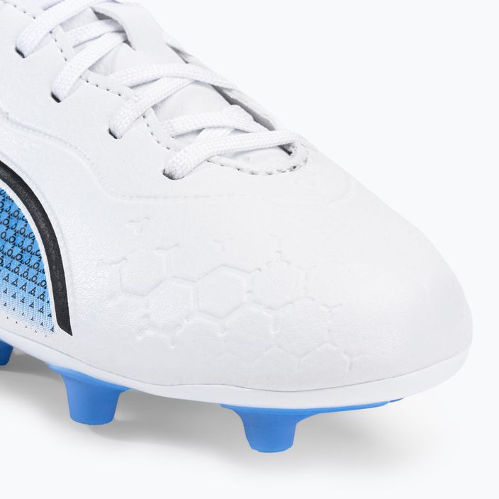 PUMA King Match FG/AG παιδικά ποδοσφαιρικά παπούτσια λευκό 107266 01 7