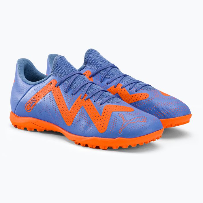 PUMA Future Play TT ανδρικά ποδοσφαιρικά παπούτσια μπλε/πορτοκαλί 107191 01 4