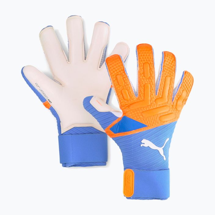 Γάντια τερματοφύλακα PUMA Future Pro Sgc πορτοκαλί και μπλε 041843 01 4
