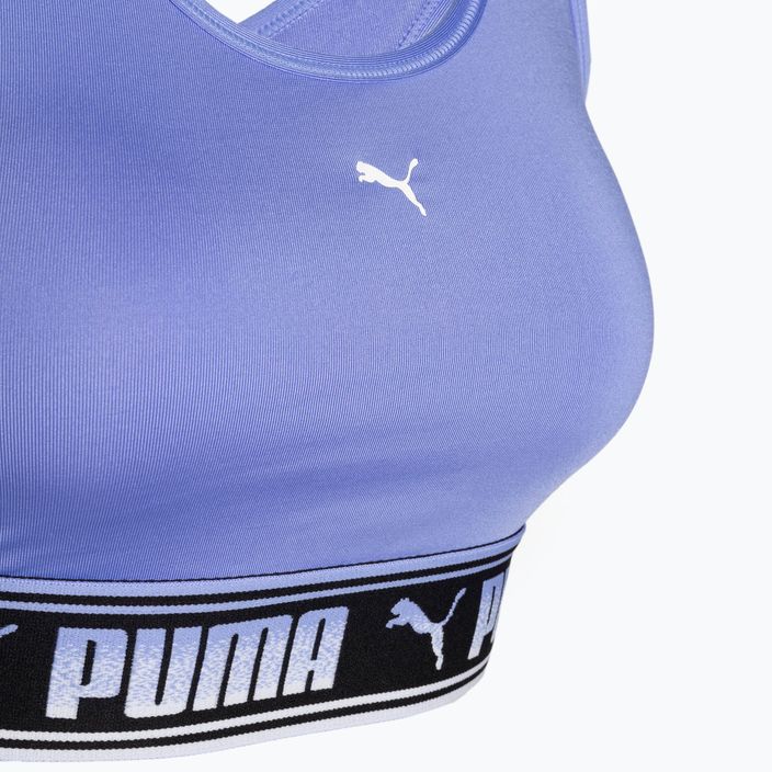 PUMA Mid Impact σουτιέν γυμναστικής Puma Strong PM μοβ 521599 28 6