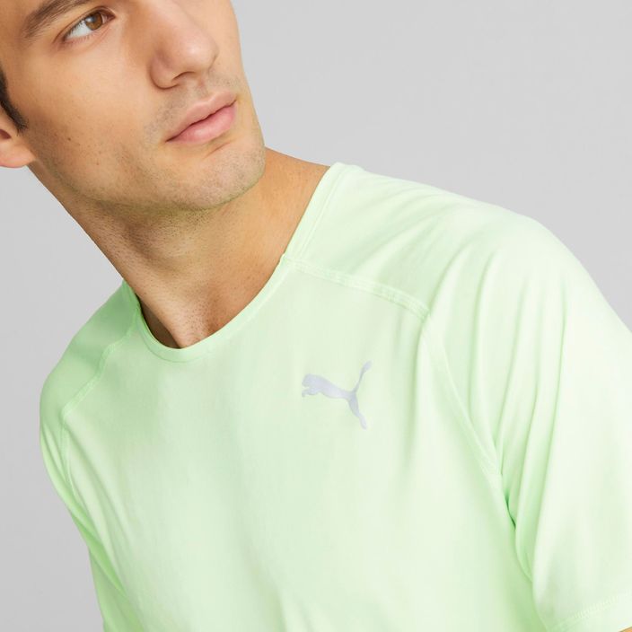 Ανδρικό αθλητικό πουκάμισο PUMA Run Cloudspun πράσινο 523269 34 5
