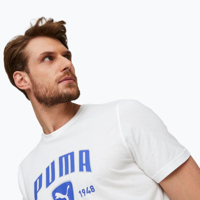 Ανδρικό μπλουζάκι PUMA Performance Training T-shirt Graphic λευκό 523236 02 5