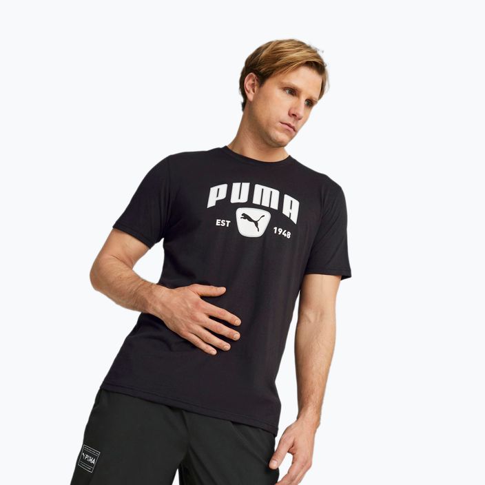 Ανδρικό μπλουζάκι PUMA Performance Training T-shirt Graphic μαύρο 523236 01 3