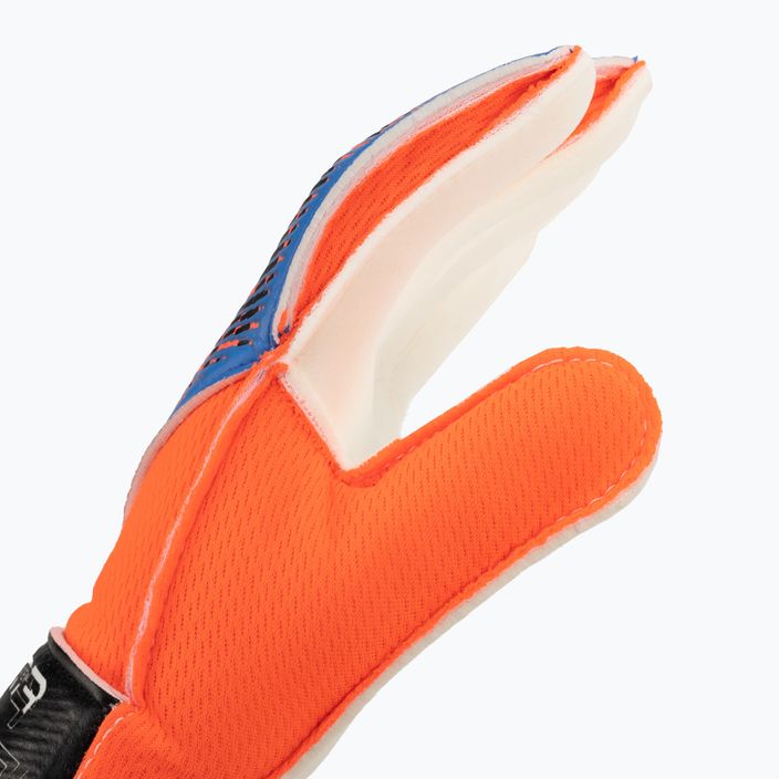 Παιδικά γάντια τερματοφύλακα PUMA Ultra Grip 4 RC ultra orange/blue glimmer 3