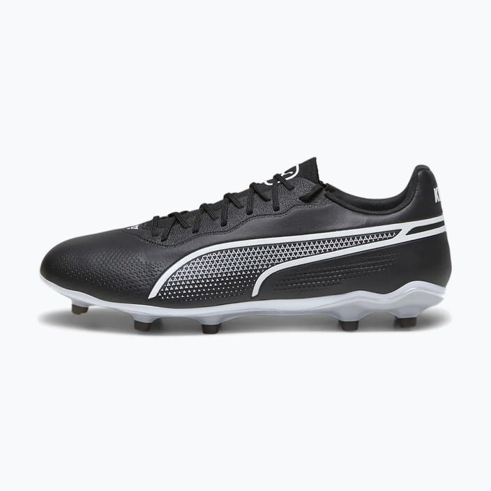 Ανδρικά ποδοσφαιρικά παπούτσια PUMA King Pro FG/AG puma μαύρο/puma λευκό 11