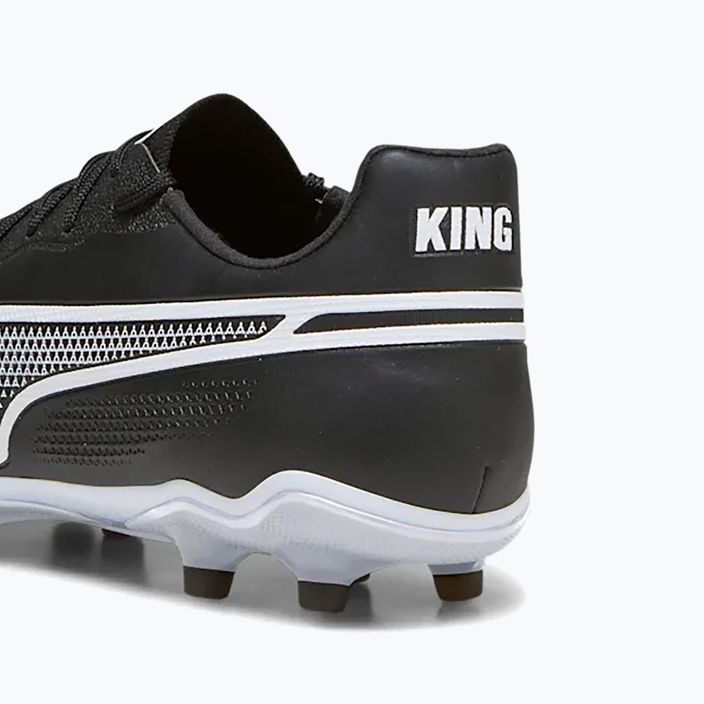 Ανδρικά ποδοσφαιρικά παπούτσια PUMA King Pro FG/AG puma μαύρο/puma λευκό 14