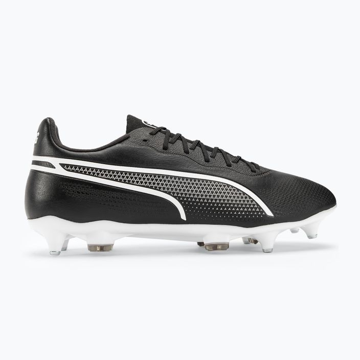 Ανδρικά ποδοσφαιρικά παπούτσια PUMA King Pro MXSG puma μαύρο/puma λευκό 2