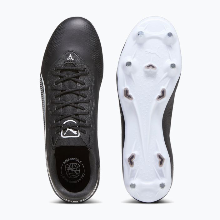 Ανδρικά ποδοσφαιρικά παπούτσια PUMA King Pro MXSG puma μαύρο/puma λευκό 14