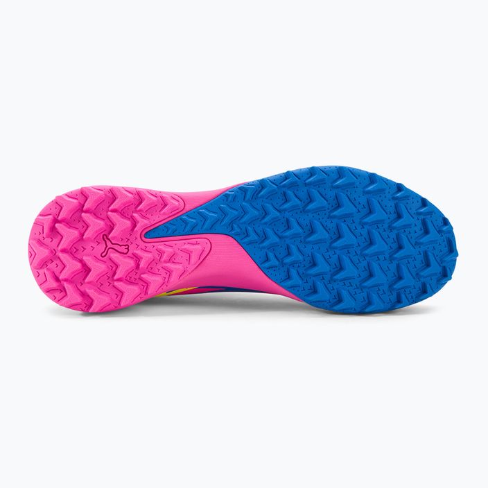 PUMA Ultra Match Energy TT ανδρικά ποδοσφαιρικά παπούτσια φωτεινό ροζ/κίτρινος συναγερμός/υψηλό μπλε 7