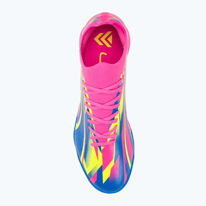 PUMA Ultra Match Energy TT ανδρικά ποδοσφαιρικά παπούτσια φωτεινό ροζ/κίτρινος συναγερμός/υψηλό μπλε 8
