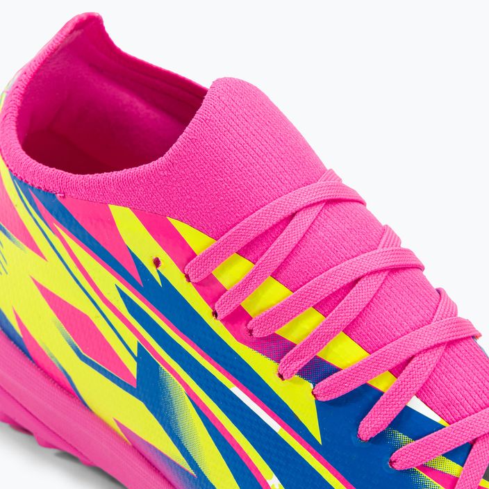 PUMA Ultra Match Energy TT ανδρικά ποδοσφαιρικά παπούτσια φωτεινό ροζ/κίτρινος συναγερμός/υψηλό μπλε 10
