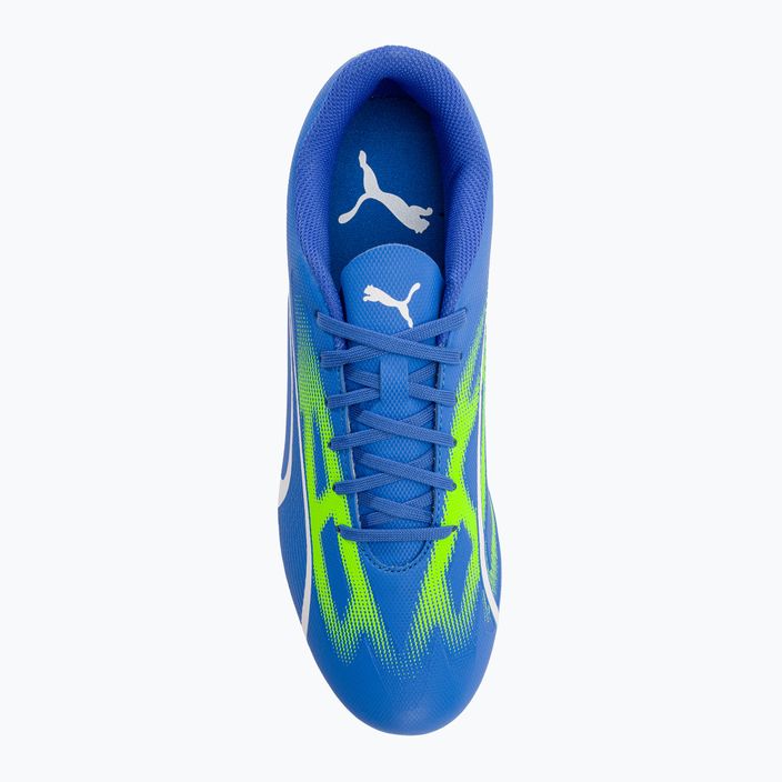 Ανδρικά ποδοσφαιρικά παπούτσια PUMA Ultra Play FG/AG ultra blue/puma white/pro green 6