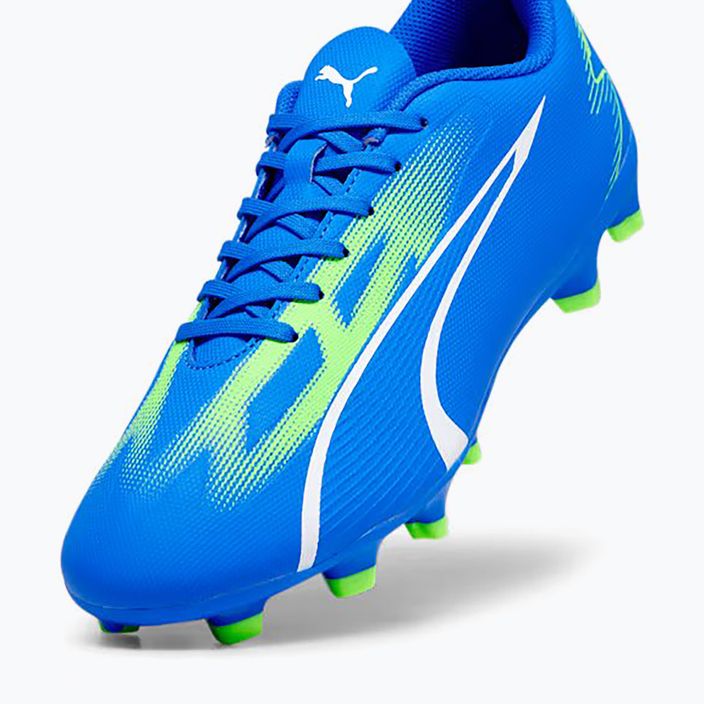 Ανδρικά ποδοσφαιρικά παπούτσια PUMA Ultra Play FG/AG ultra blue/puma white/pro green 12