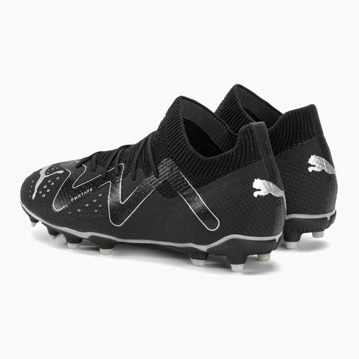 PUMA Future Pro FG/AG Jr παιδικά ποδοσφαιρικά παπούτσια puma μαύρο/puma ασημί 3