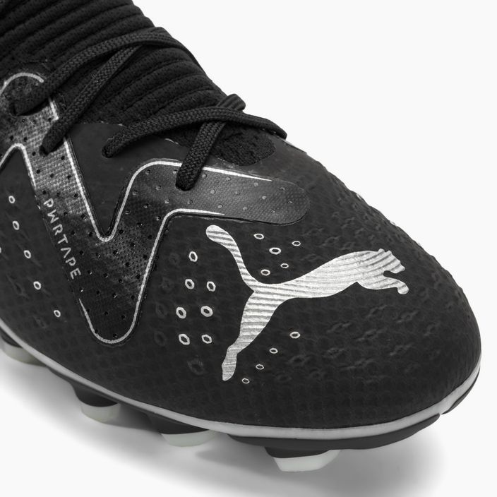 PUMA Future Pro FG/AG Jr παιδικά ποδοσφαιρικά παπούτσια puma μαύρο/puma ασημί 7