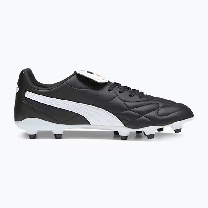 Ανδρικά ποδοσφαιρικά παπούτσια PUMA King Top FG/AG puma μαύρο/puma λευκό/puma χρυσό 12