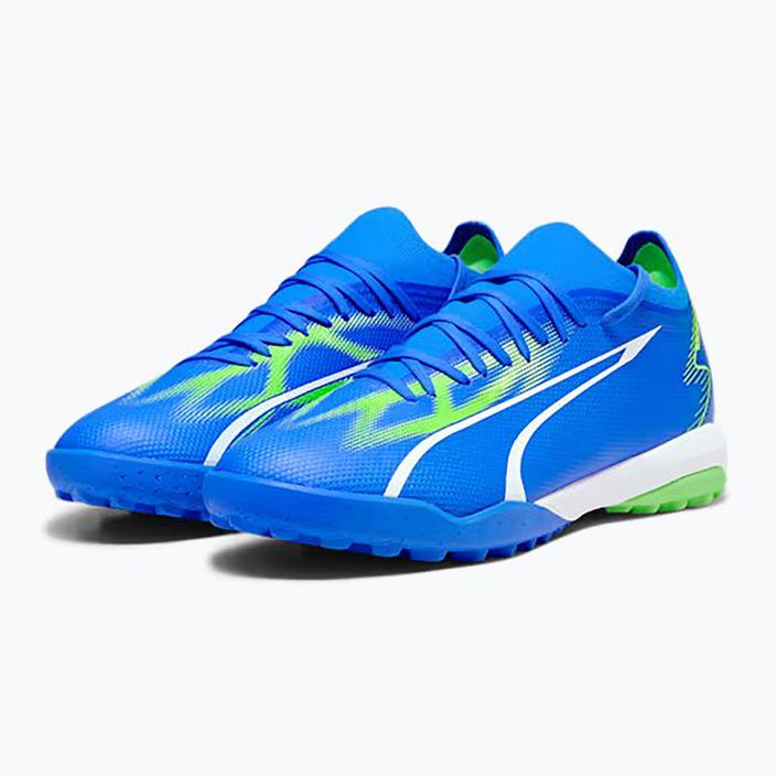 Ανδρικά ποδοσφαιρικά παπούτσια PUMA Ultra Match TT ultra blue/puma white/pro green 8