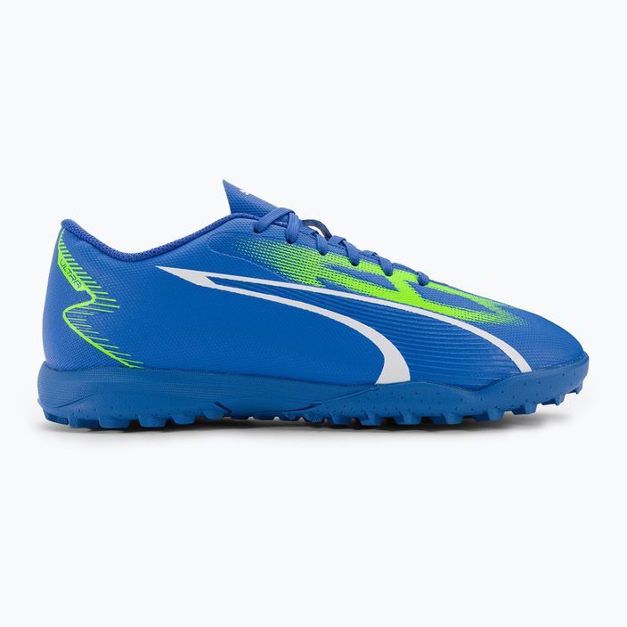 PUMA Ultra Play TT Jr παιδικά ποδοσφαιρικά παπούτσια ultra blue/puma white/pro green 2