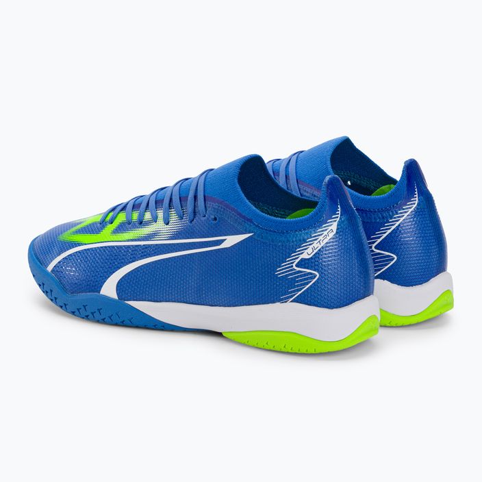 Ανδρικά ποδοσφαιρικά παπούτσια PUMA Ultra Match IT ultra blue/puma white/pro green 3