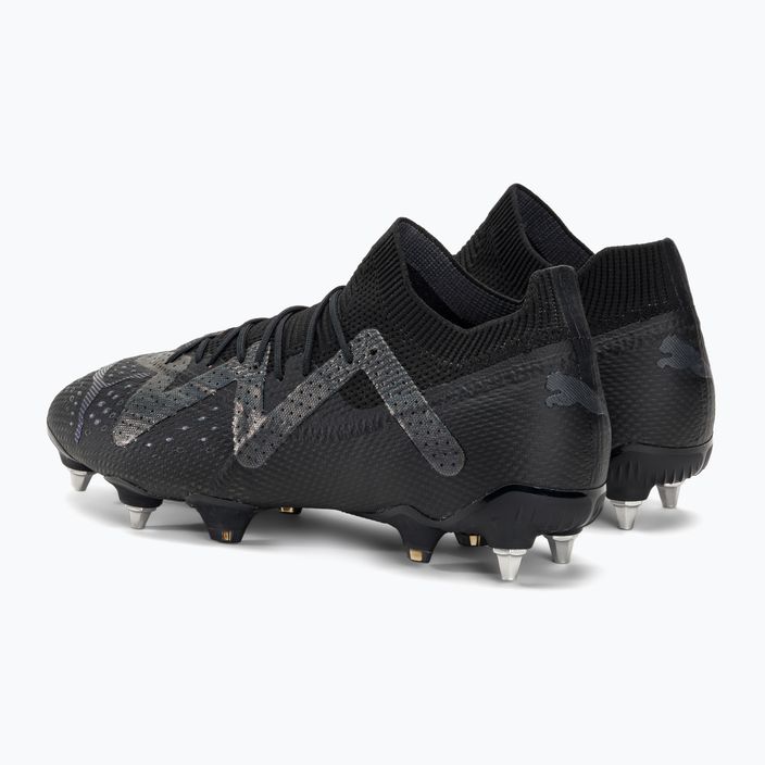 PUMA Ultimate MXSG ανδρικές μπότες ποδοσφαίρου puma μαύρο/ασφαλτό 3