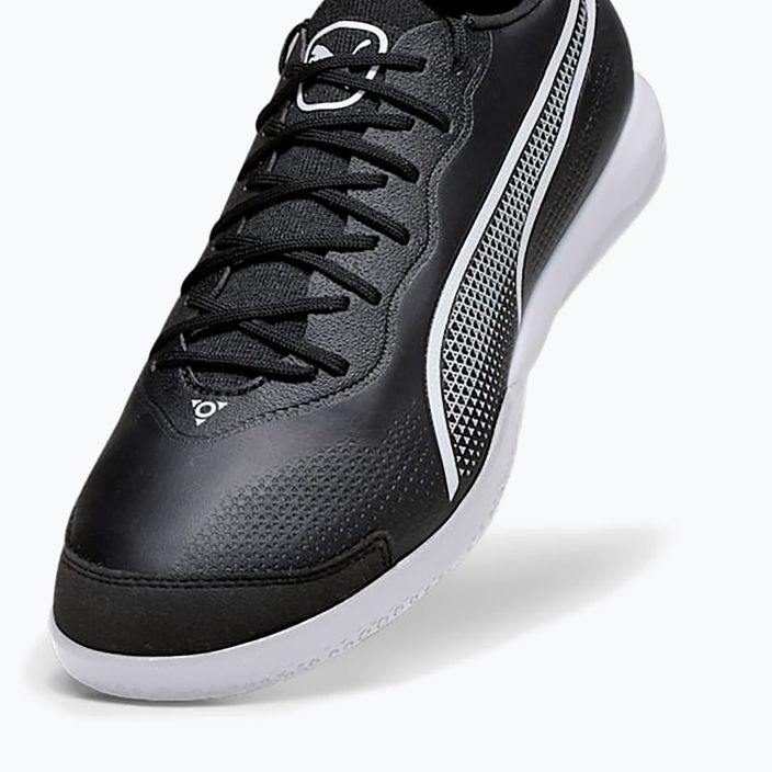 Ανδρικά ποδοσφαιρικά παπούτσια PUMA King Pro IT puma μαύρο/puma λευκό 13