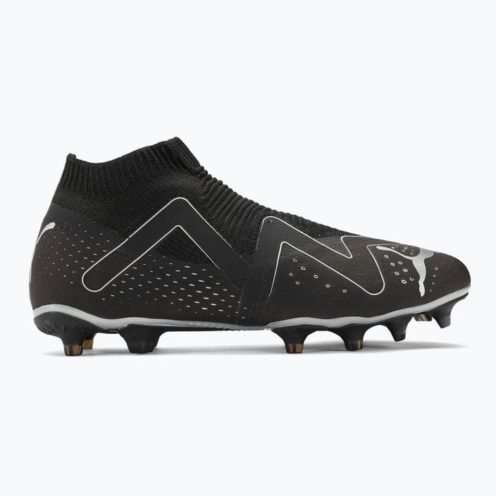 PUMA Future Match+ Ll FG/AG ανδρικά ποδοσφαιρικά παπούτσια puma μαύρο/puma ασημί 2