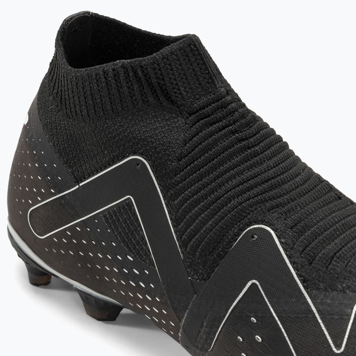 PUMA Future Match+ Ll FG/AG ανδρικά ποδοσφαιρικά παπούτσια puma μαύρο/puma ασημί 8