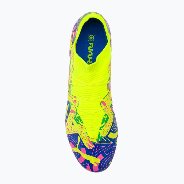 PUMA Future Match Energy FG/AG ανδρικά ποδοσφαιρικά παπούτσια ultra blue/yellow alert/luminous pink 6