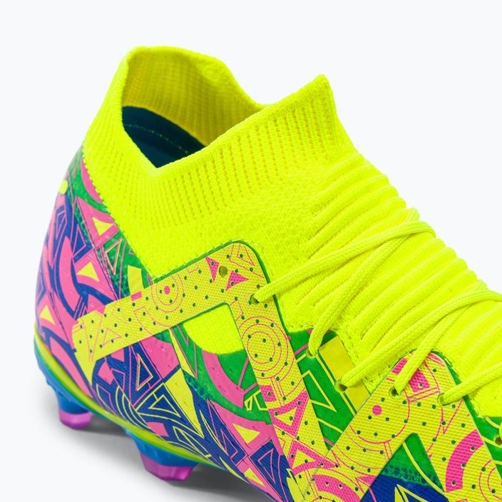 PUMA Future Match Energy FG/AG ανδρικά ποδοσφαιρικά παπούτσια ultra blue/yellow alert/luminous pink 8