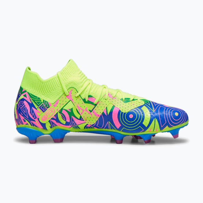PUMA Future Match Energy FG/AG ανδρικά ποδοσφαιρικά παπούτσια ultra blue/yellow alert/luminous pink 12