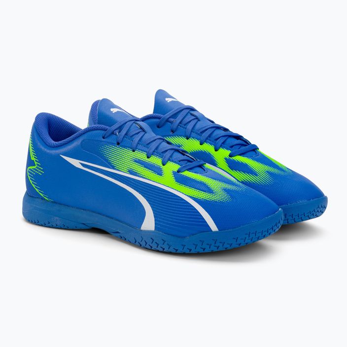 PUMA ανδρικά ποδοσφαιρικά παπούτσια Ultra Play It ultra blue/puma white/pro green 4