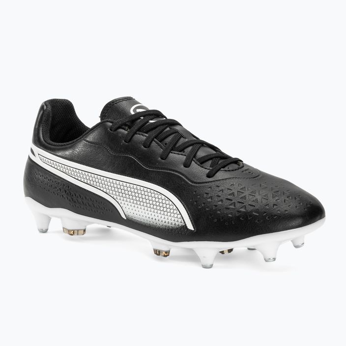 PUMA King Match MXSG ανδρικά ποδοσφαιρικά παπούτσια puma μαύρο/puma λευκό