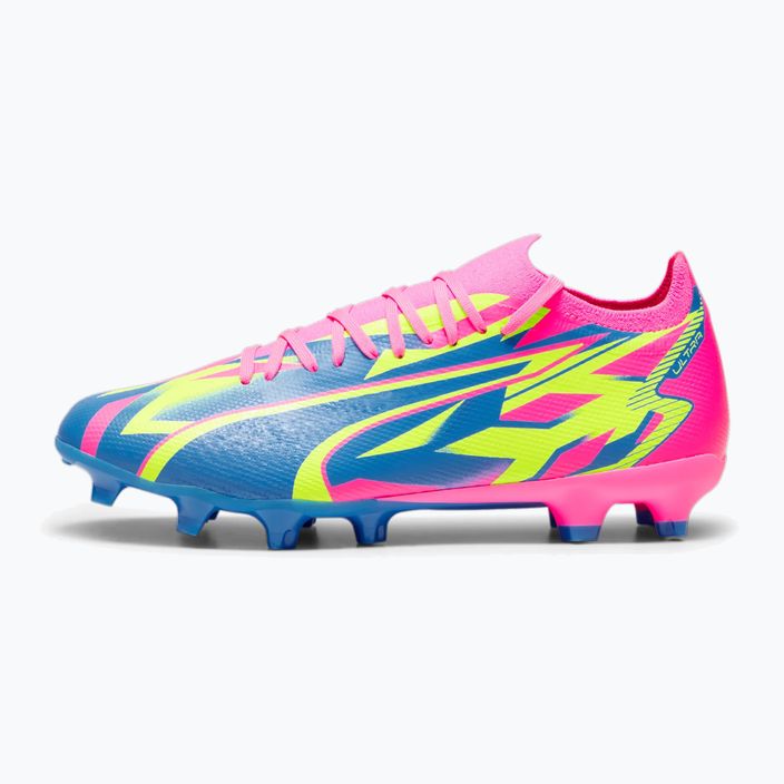 PUMA Ultra Match Energy FG/AG ανδρικές μπότες ποδοσφαίρου φωτεινό ροζ/κίτρινο συναγερμό/υψηλό μπλε 13