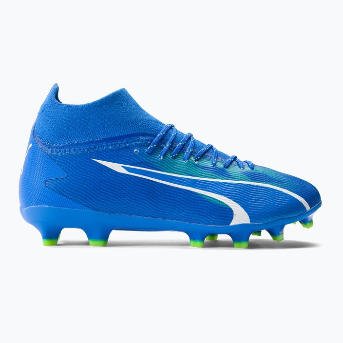 PUMA Ultra Pro FG/AG Jr παιδικά ποδοσφαιρικά παπούτσια ultra blue/puma white/pro green 2