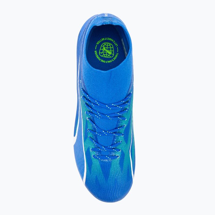 PUMA Ultra Pro FG/AG Jr παιδικά ποδοσφαιρικά παπούτσια ultra blue/puma white/pro green 6
