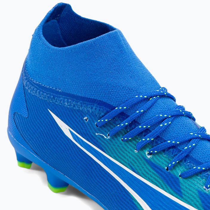 PUMA Ultra Pro FG/AG Jr παιδικά ποδοσφαιρικά παπούτσια ultra blue/puma white/pro green 8