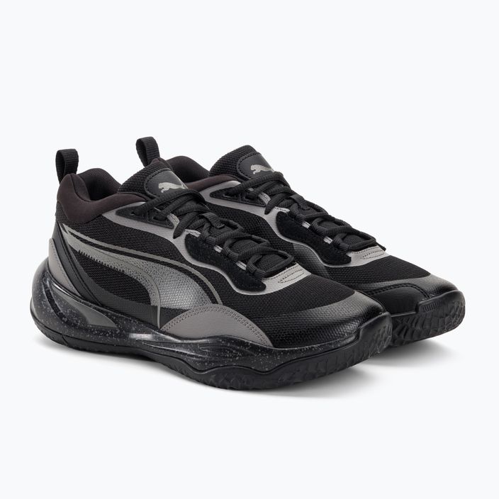 Ανδρικά παπούτσια μπάσκετ PUMA Playmaker Pro Trophies puma aged silver/cast iron/puma black 4