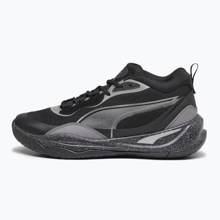 Ανδρικά παπούτσια μπάσκετ PUMA Playmaker Pro Trophies puma aged silver/cast iron/puma black 7
