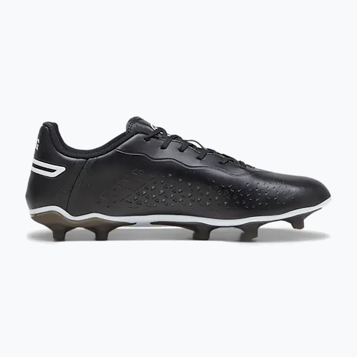 Ανδρικά ποδοσφαιρικά παπούτσια PUMA King Match FG/AG puma μαύρο/puma λευκό 12