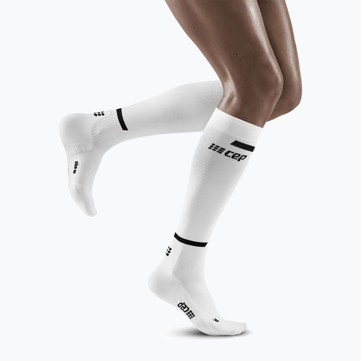 CEP γυναικείες κάλτσες συμπίεσης Tall 4.0 λευκές 4