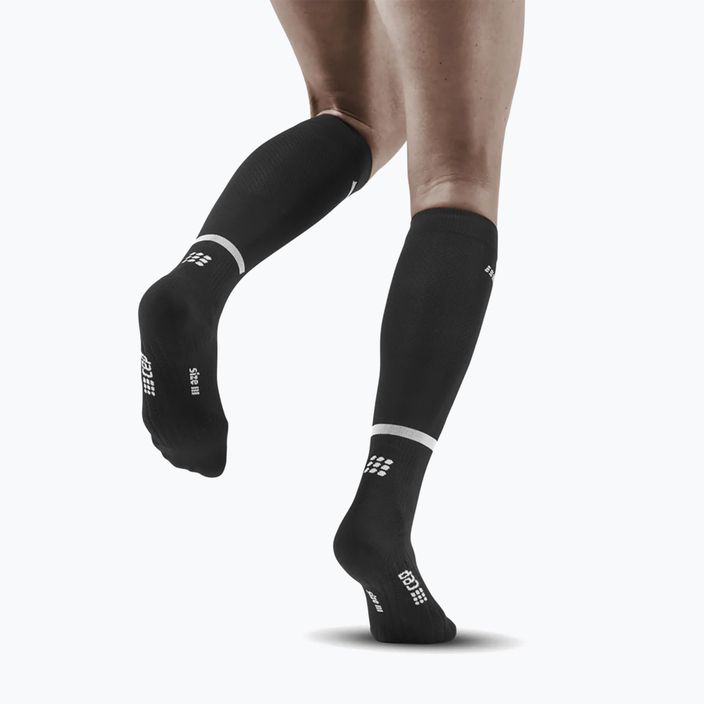CEP Tall 4.0 γυναικείες κάλτσες συμπίεσης για τρέξιμο μαύρες 5